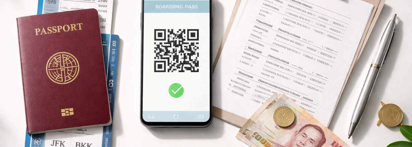 Thailand Entry Card and Travel Essentials